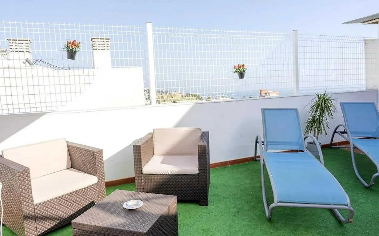 Bonito Apartamento Con Terraza - Pedregalejo Playa 马拉加